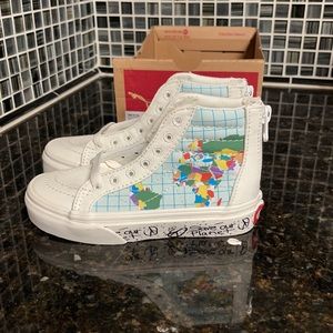 Vans Sk8-Hi Zip kids sneakers